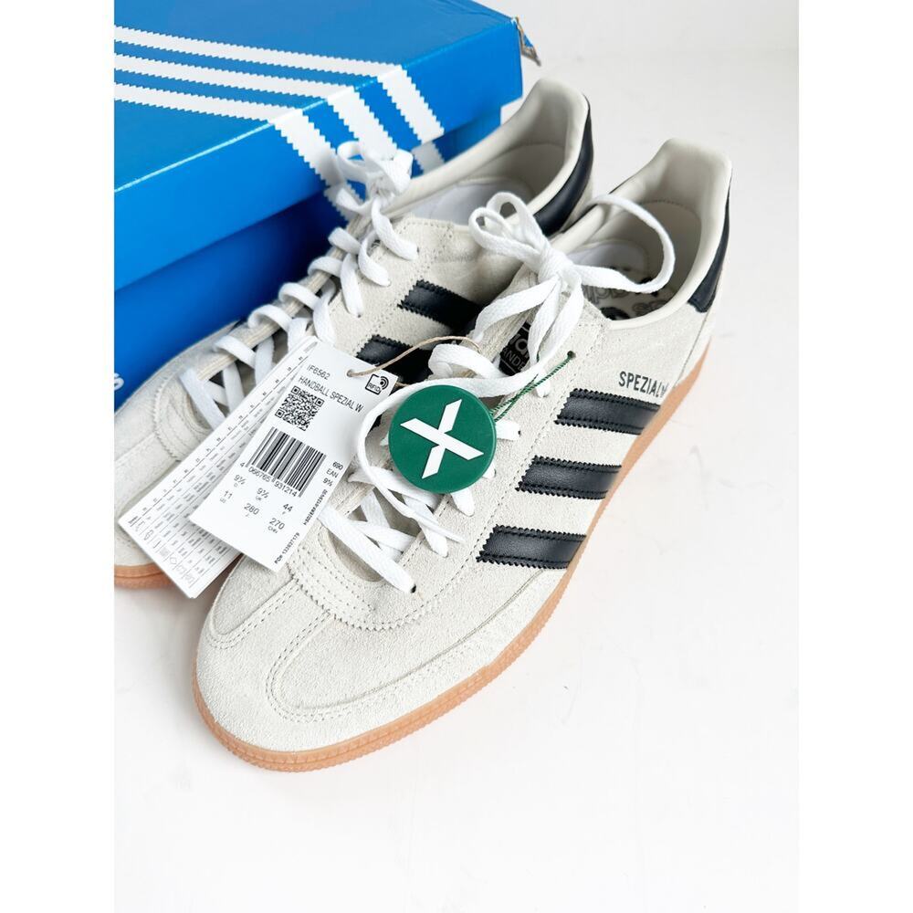 Adidas NWB Handball Spezial Sneaker Alumina Black White Women's 11 - Picture 5 of 7